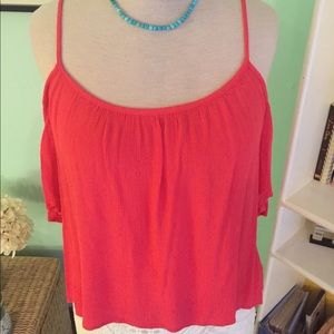 Cute Cold Shoulder Top